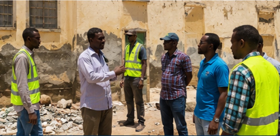 HMD team on site